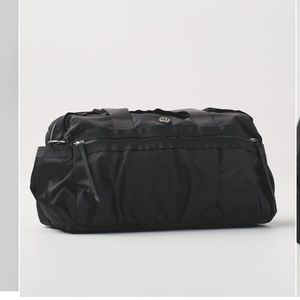 Lululemon Athletica Black Duffle Bag NWOT